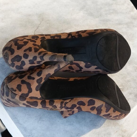 Christian Siriano Leopard Print Ankle Booties – Payless Collaboration, Size 6.5 - Picture 8 of 12